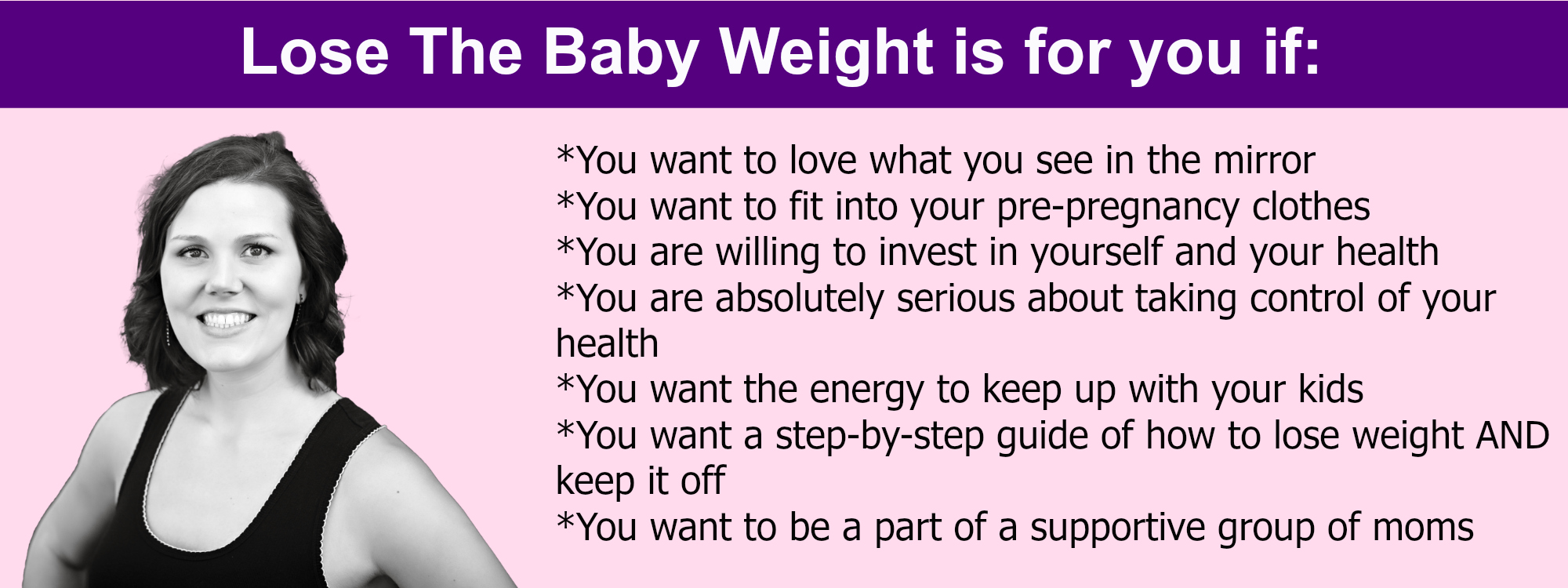 lose the baby weight 4
