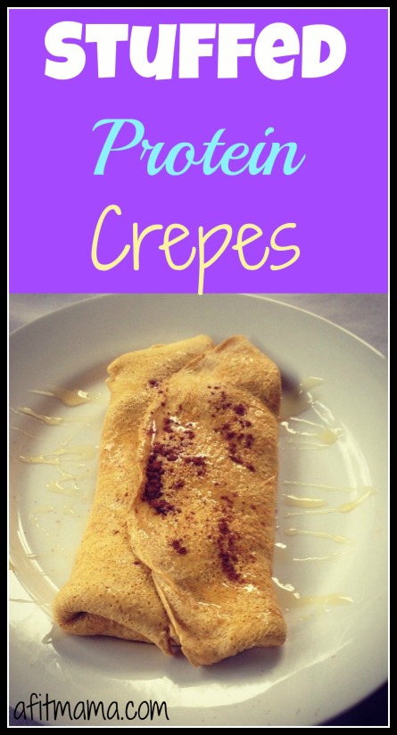 stuffed protein crepes