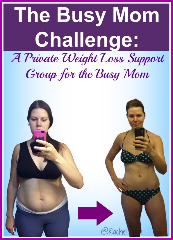 the busy mom challenge before after pic