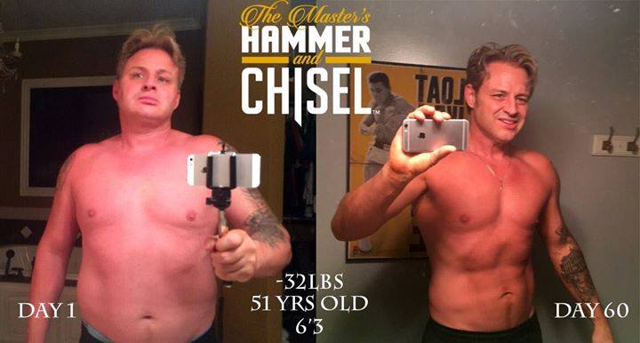 hammer and chisel results