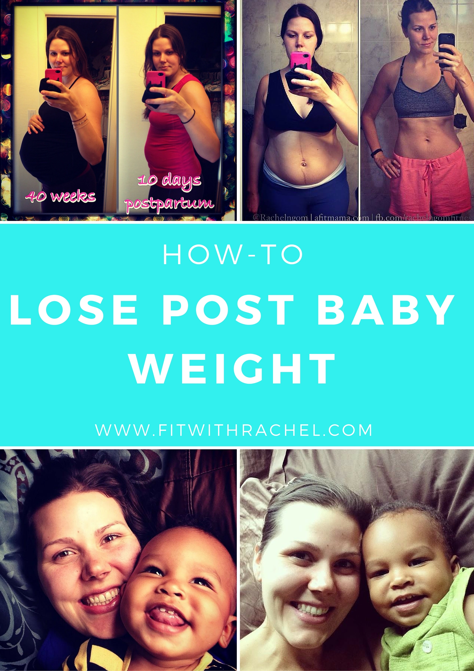 How To Lose Post Baby Weight - Fit with Rachel