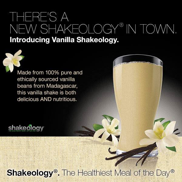 Vanilla Shakeology is HERE!!!