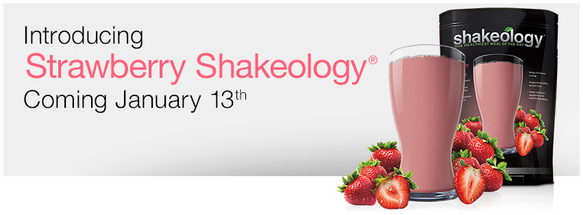 New Shakeology Flavor is Here: Strawberry Shakeology (Non vegan)