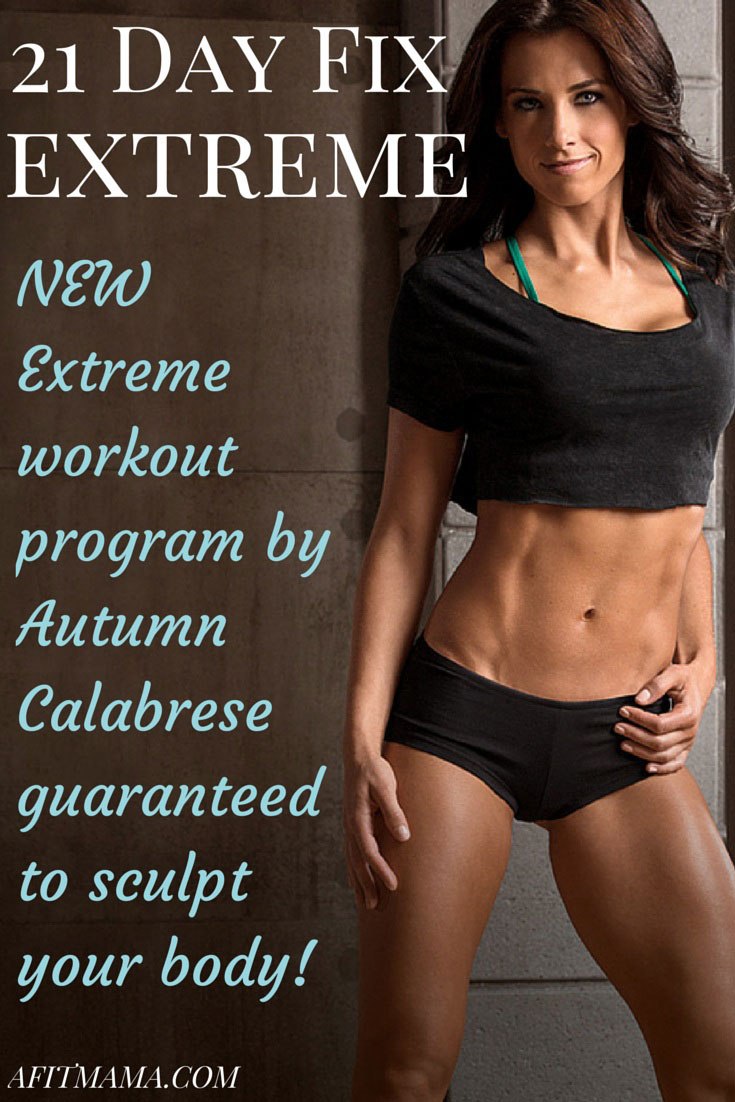 21 Day Fix Extreme New 21 Day Fix Workout With Autumn Calabrese From 