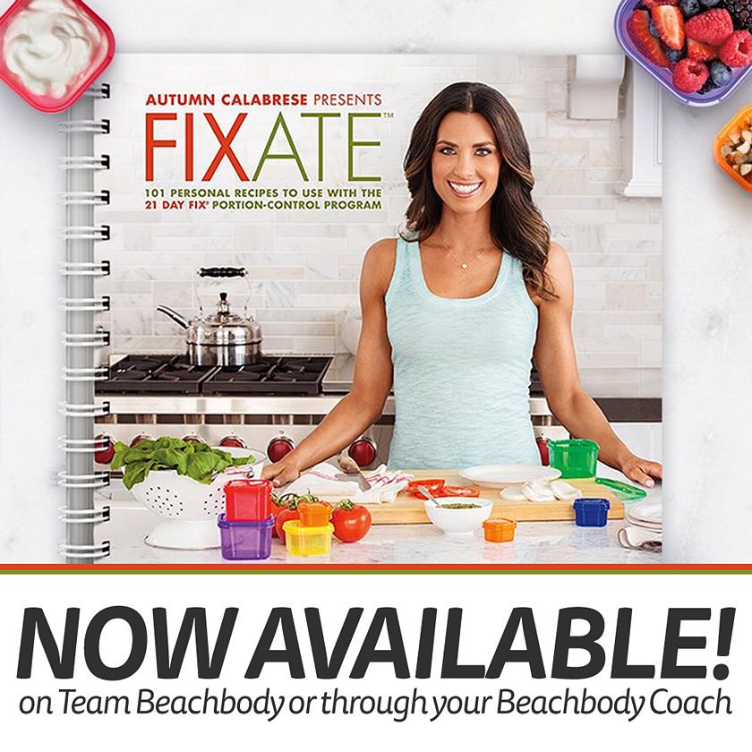 21 Day Fix Cookbook: Fixate is Now Available!
